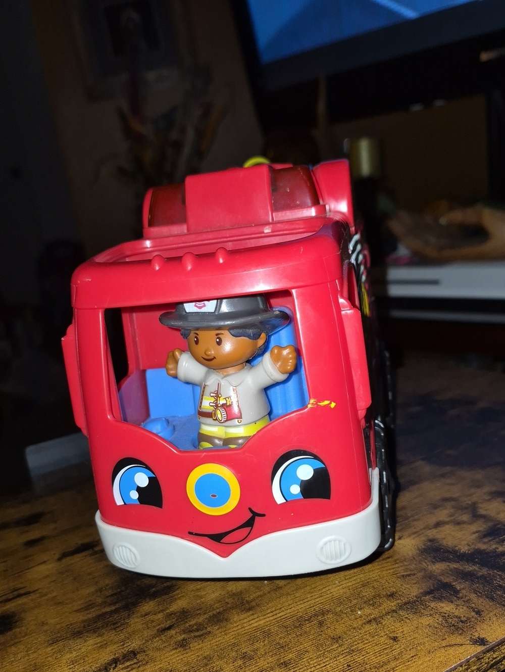 Vintage Little People Fire Truck